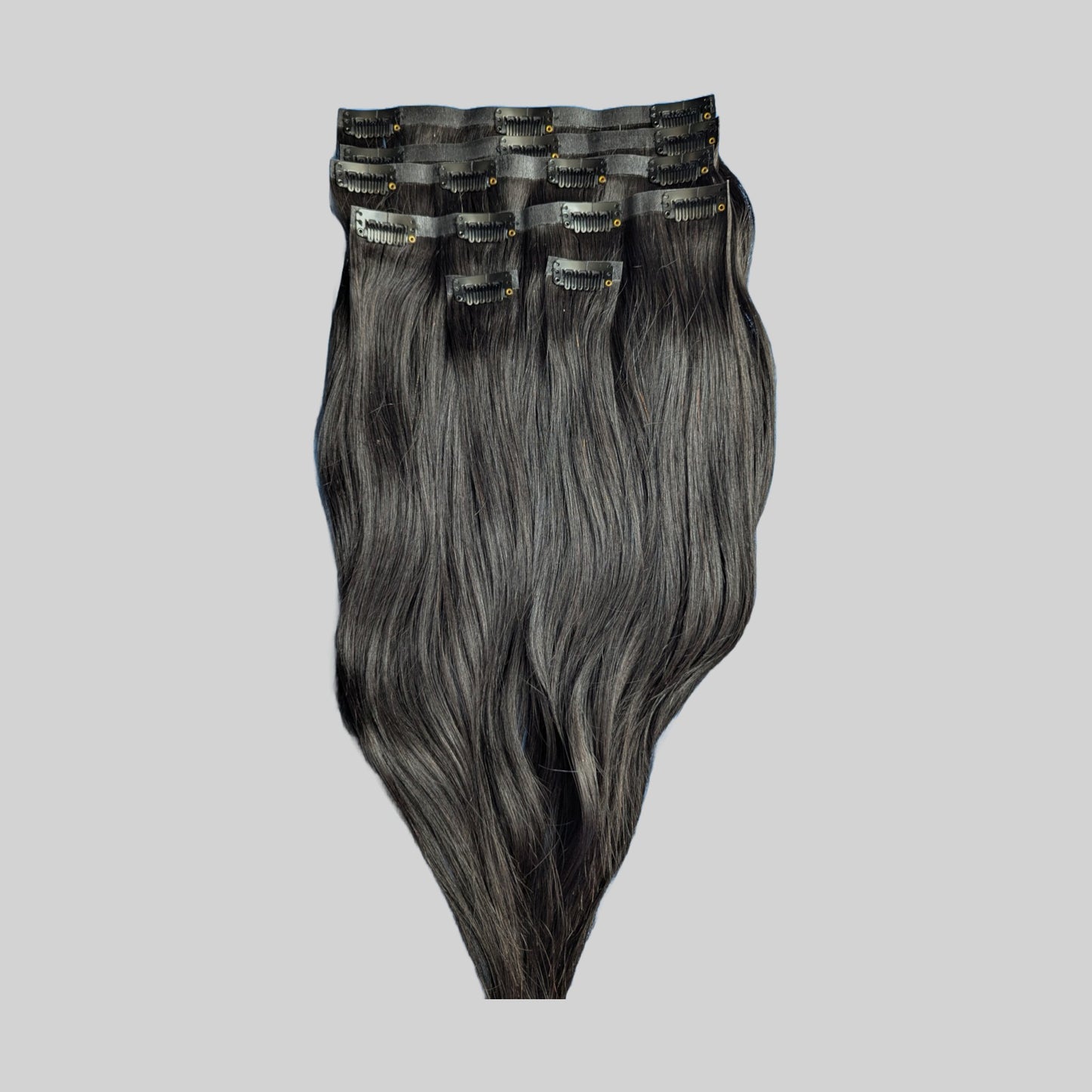 Plaukų tresai juodos spalvos, nr. 1B