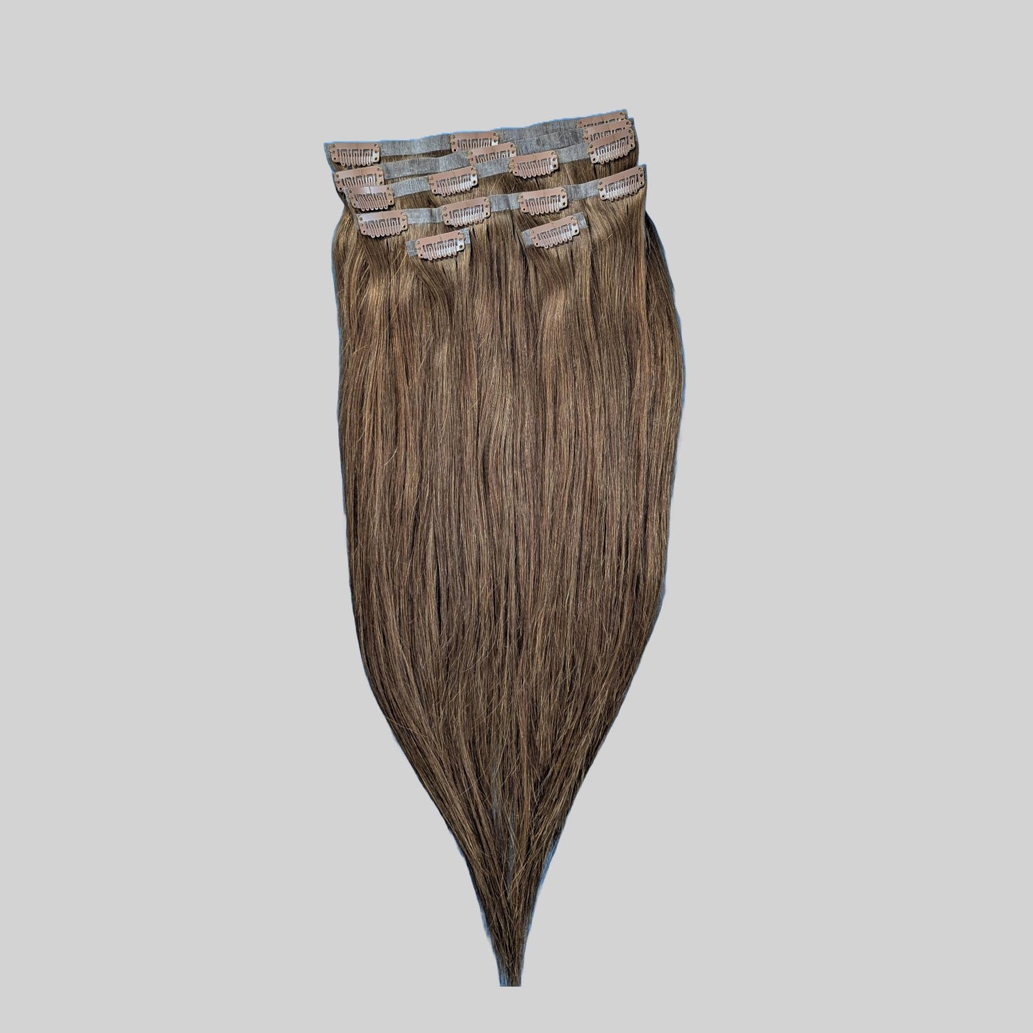 Plaukų tresai pelenų rudos spalvos, nr. 4