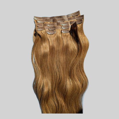 Plaukų tresai šviesaus kaštono spalvos, nr. 8