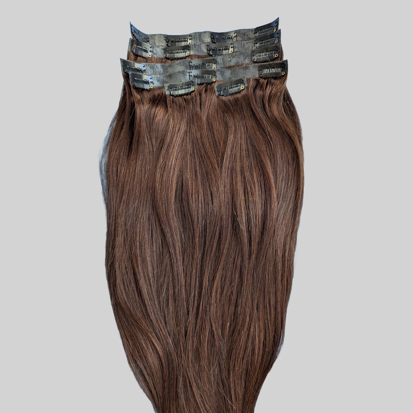 Plaukų tresai tamsaus kaštono spalvos, nr. 3