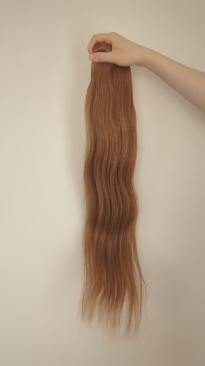 Plaukų tresai šviesaus kaštono spalvos, nr. 8