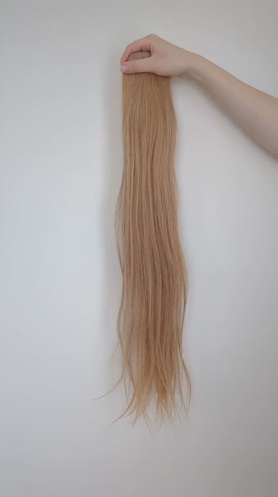 Plaukų tresai karamelinės rudos spalvos, nr. 18